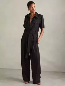 Комбинезон Reiss Joanie Utility, черный