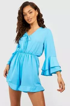 Комбинезон с орбинками Boohoo, синий
