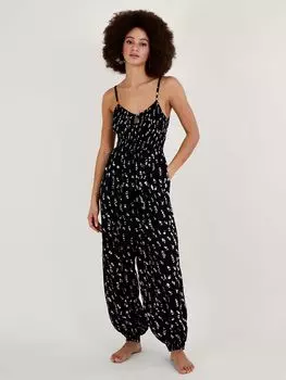Комбинезон с принтом Monsoon Batik, черный