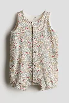 Комбинезон с рисунком H&M, белый
