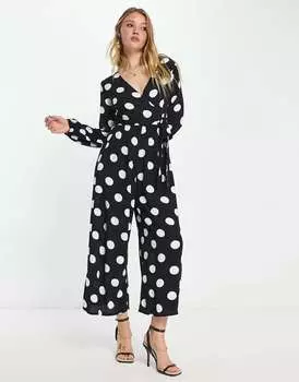 Комбинезон с завязками и запахом ASOS