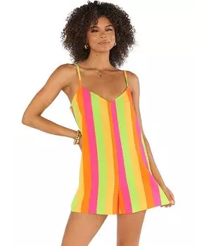 Комбинезон Show Me Your Mumu Rascal Romper, цвет Neon Vacay Stripe