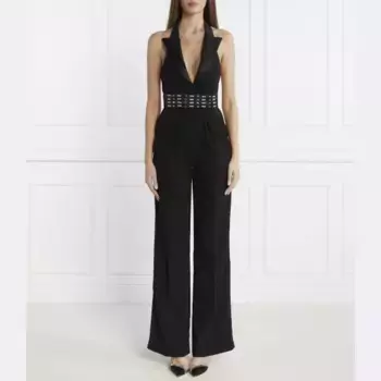 Комбинезон стандартного кроя Elisabetta Franchi, черный