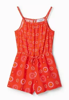 Комбинезон STRAPPY GEOMETRIC Desigual, цвет red