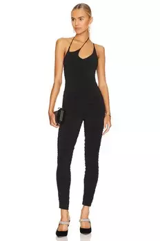 Комбинезон superdown Bethany Ruched, черный