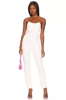 Комбинезон superdown Naomi Belted, белый