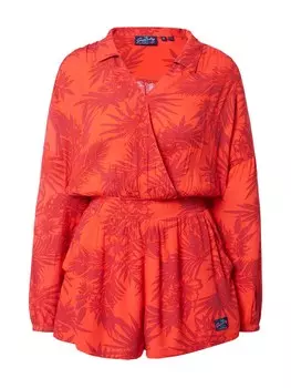 Комбинезон Superdry, цвет Orange/Red