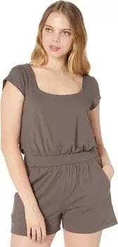 Комбинезон Susana Monaco Scoop Front Short Sleeve Romper, цвет Tornado