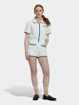 Комбинезон свободного кроя Adidas, белый