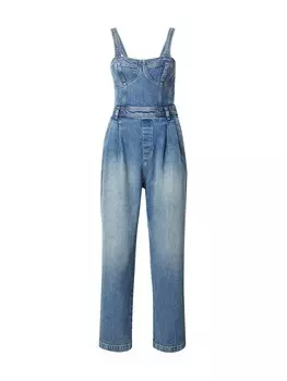 Комбинезон Tommy Jeans, синий деним