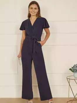 Комбинезон Yumi Sparkle Stretch, темно-синий