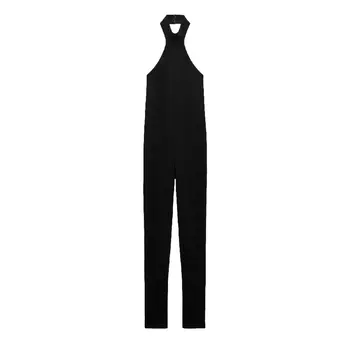 Комбинезон Zara Long Halter Neck , черный