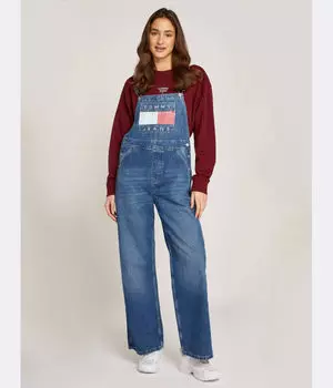Комбинезон женский Tommy Jeans джинсовый, синий
