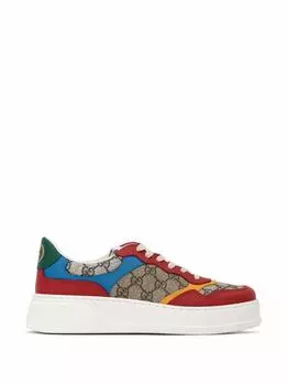 Комбинированные кроссовки GG Gucci