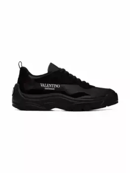 Комбинированные кроссовки Gumboy Valentino Garavani, черный