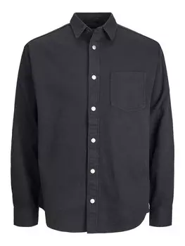 Комфортная рубашка JACK & JONES, черный