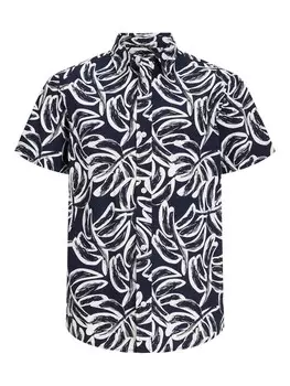 Комфортная рубашка Jack & Jones, синий