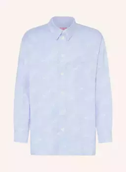 Комфортная рубашка оверсайз Kenzo, синий