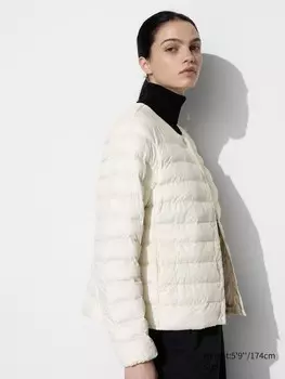 Компактная куртка Puffertech Uniqlo, 01 белый