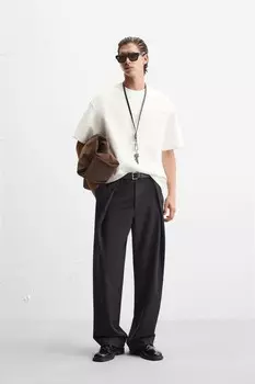 Компактная толстовка ZARA, белый
