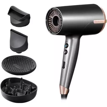 Компактный фен Remington One Dry & Style мощностью 2000 Вт с 4 специально разработанными аксессуарами для укладки