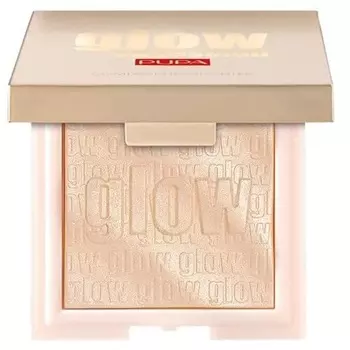 Компактный хайлайтер Pupa Glow Obsession 100 Light Gold 6G, Pupa Milano