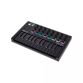 Компактный контроллер Arturia Mini Lab, черный