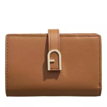Компактный кошелек flow s бренди Furla, коричневый