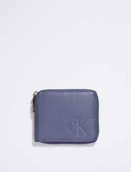 Компактный кошелек на молнии All Day Calvin Klein, синий
