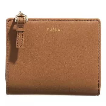 Компактный кошелек nuvola s на молнии для бренди Furla, коричневый