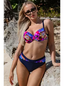 Комплект бикини Verano, цвет dunkelblau/bunt