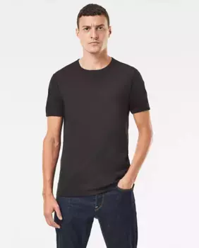 Комплект из 2 базовых футболок с круглым вырезом G-Star Raw, черный