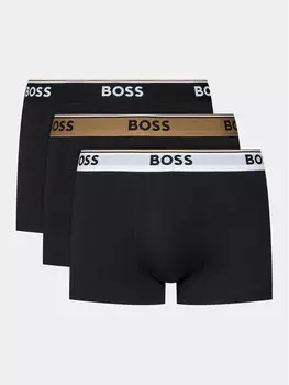 Комплект из 3 боксеров Boss, черный
