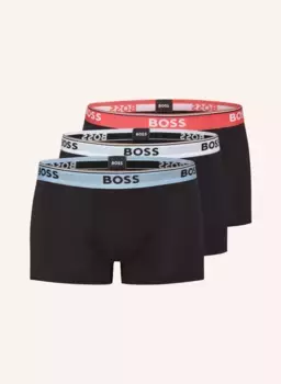 Комплект из 3 боксеров Boss, черный