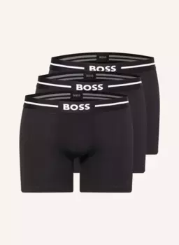 Комплект из 3 боксеров Boss, черный