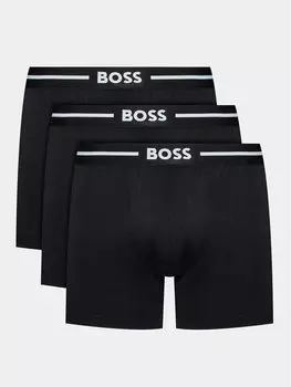 Комплект из 3 боксеров Boss, черный