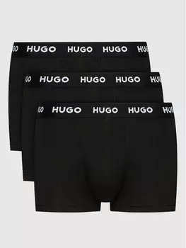 Комплект из 3 боксеров Hugo, черный