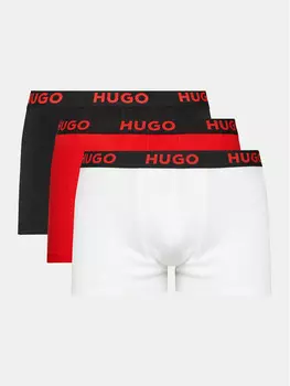 Комплект из 3 боксеров Hugo, черный