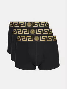Комплект из 3 боксеров Versace, черный