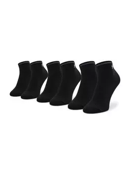 Комплект из 3 пар коротких носков Skechers, черный