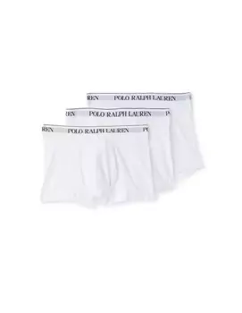 Комплект из 3 трусов-боксеров из хлопка стрейч Polo Ralph Lauren, белый