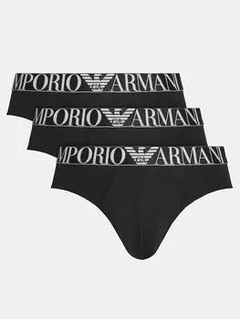 Комплект из 3 трусов Emporio Armani Underwear, черный