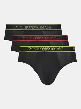 Комплект из 3 трусов Emporio Armani Underwear, черный