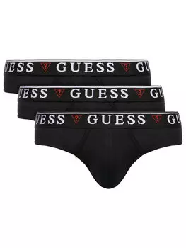 Комплект из 3 трусов Guess, черный