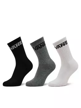 Комплект из 3 высоких женских носков Vans, белый