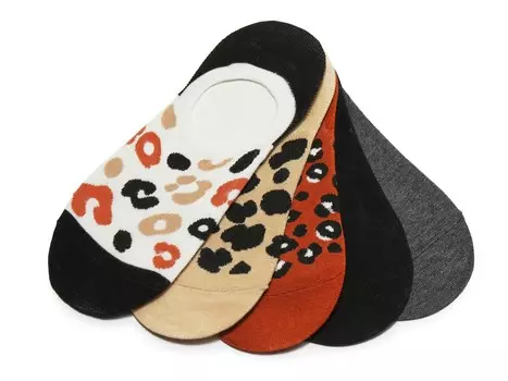 Комплект из 5 пар носков Steve Madden Animal, мультиколор