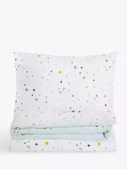 Комплект из пододеяльников и наволочки John Lewis little home at John Lewis Space Star Pure Cotton