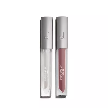 Комплект матовая помада с блеском для губ Doucce Luscius, 2,5 мл, 609 - Rusty Red