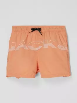 Комплект плавок и полотенец модель «Beach Pack» Jack & Jones, коралловый