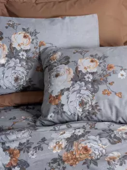 Комплект пододеяльников L'Essentiel Linge de Maison, коричневый